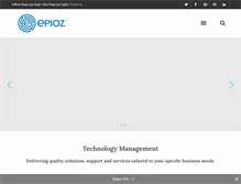 Tablet Screenshot of epioz.com